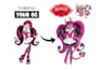 draw your oc or you in a hazbin hotel, helluva boss style
